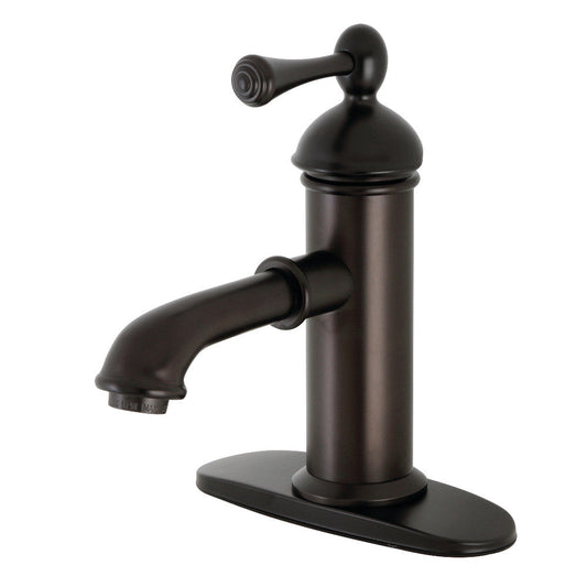 Paris Single-Hole Bathroom Faucet in Oil Rubbed Bronze