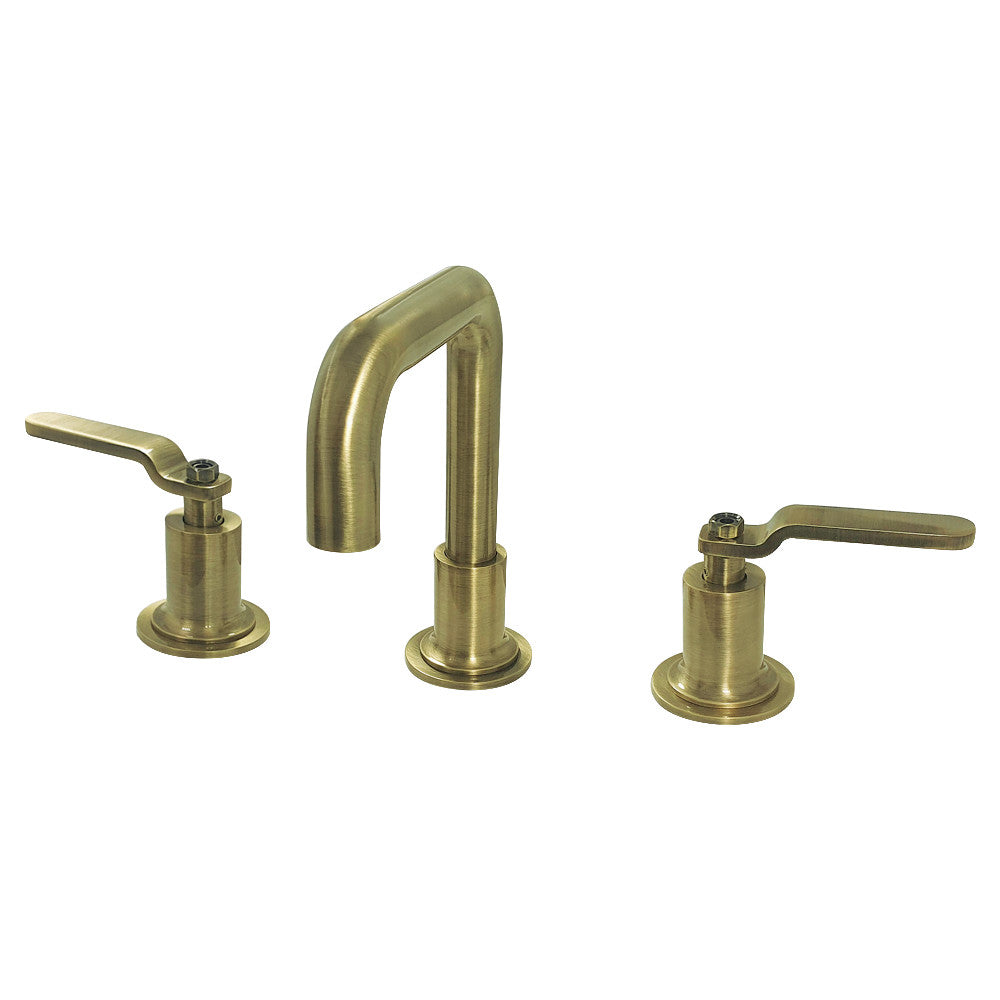 Whitaker Widespread Bathroom Faucet in Antique Brass