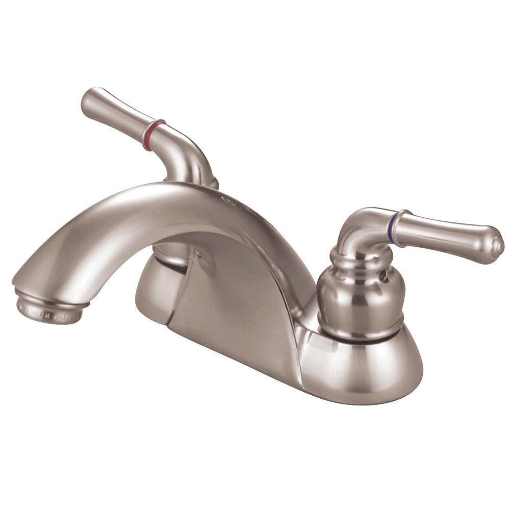 Naples 4 Inch Centerset Bathroom Faucet in Brushed Nickel