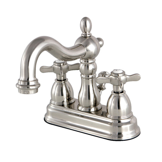 Essex 4 Inch Centerset Bathroom Faucet in Brushed Nickel
