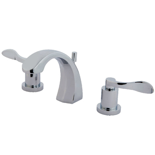 NuWave Widespread Bathroom Faucet in Polished Chrome