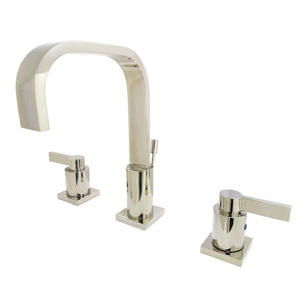 NuvoFusion Widespread Bathroom Faucet in Polished Nickel