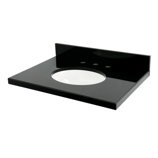 Templeton 30 Inch Vanity Sink Top in Black
