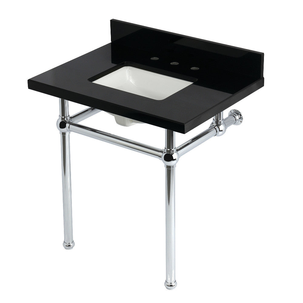 Templeton 30 Inch Console Sink in Polished Chrome