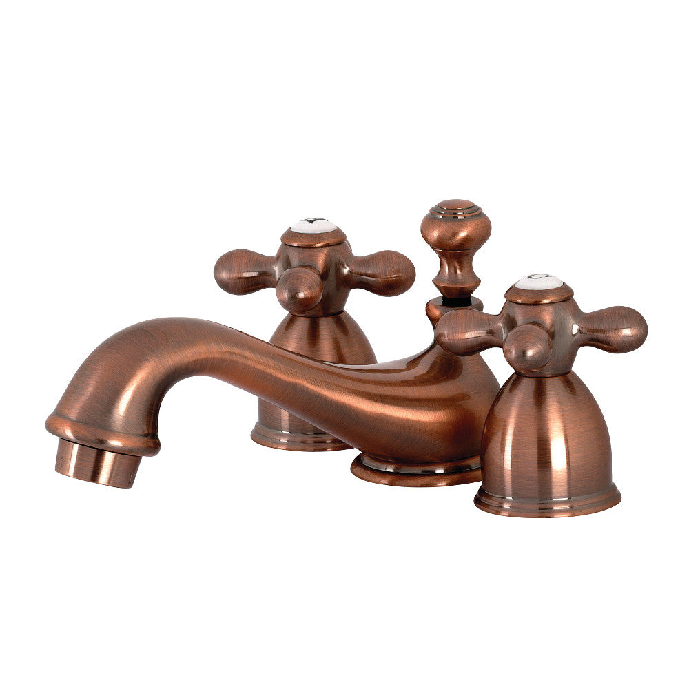Restoration Mini-Widespread Bathroom Faucet in Antique Copper
