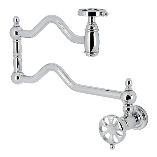Belknap Pot Filler Faucet in Polished Chrome
