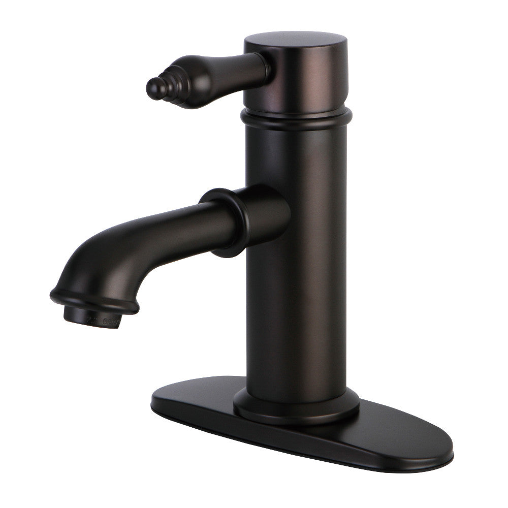 Paris Single-Hole Bathroom Faucet in Oil Rubbed Bronze