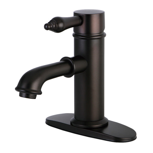 Paris Single-Hole Bathroom Faucet in Oil Rubbed Bronze