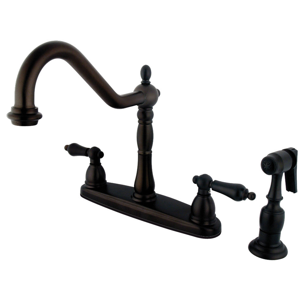 Heritage Centerset Kitchen Faucet in Oil Rubbed Bronze