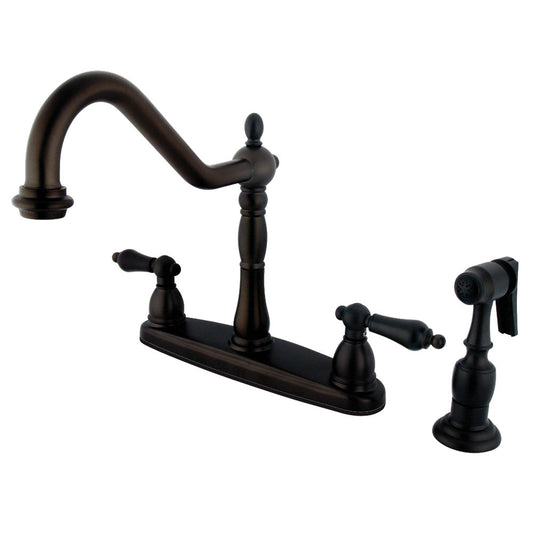 Heritage Centerset Kitchen Faucet in Oil Rubbed Bronze