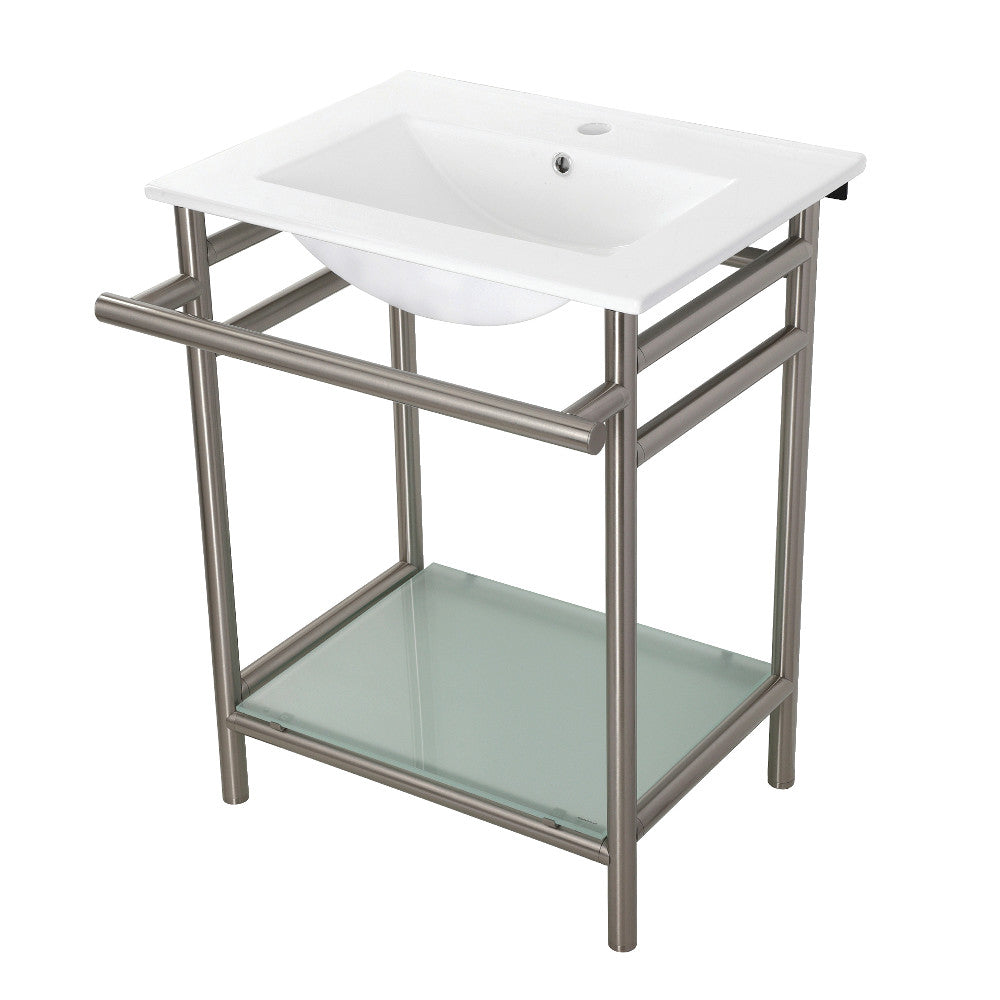 Sheridan 24 Inch Console Sink in White