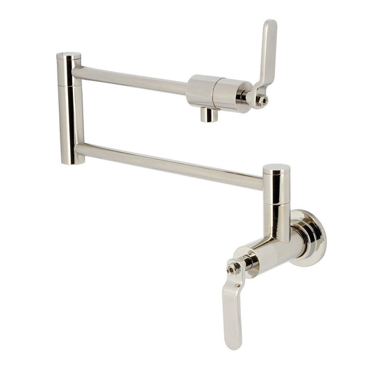 Whitaker Pot Filler Faucet in Polished Nickel