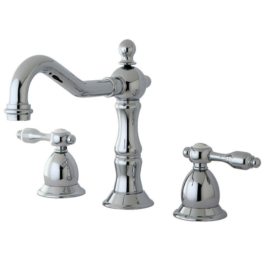 Tudor Widespread Bathroom Faucet in Polished Chrome