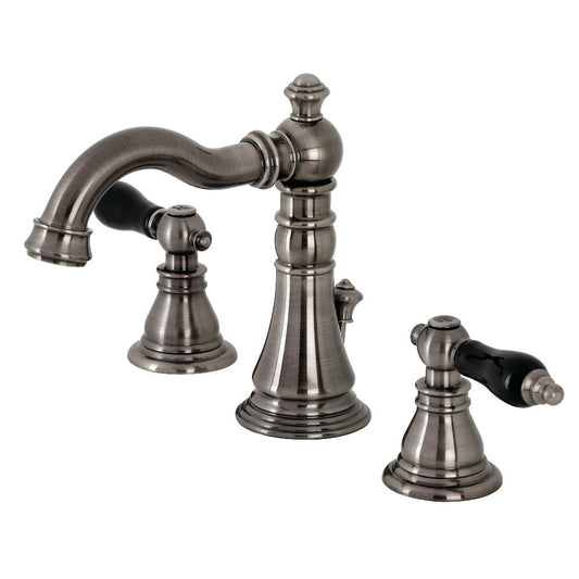 Duchess Widespread Bathroom Faucet in Black Stainless