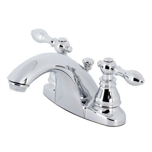 American Classic 4 Inch Centerset Bathroom Faucet in Polished Chrome