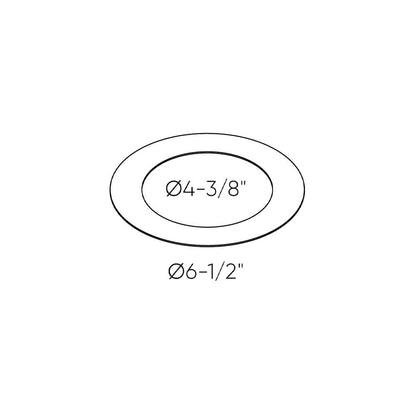 Goof Ring for 4" recessed light