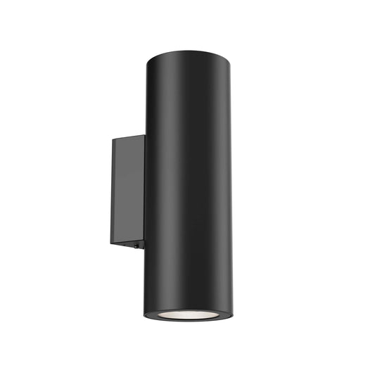 4in Round Wall Sconce, 120v, Triac - Black