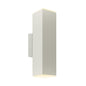 4 Inch Square Adjustable LED Cylinder Sconce