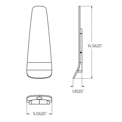 14 Inch Ultra Slim LED Wall Sconce