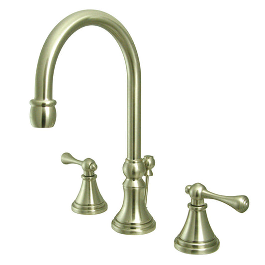 Governor Widespread Bathroom Faucet in Brushed Nickel