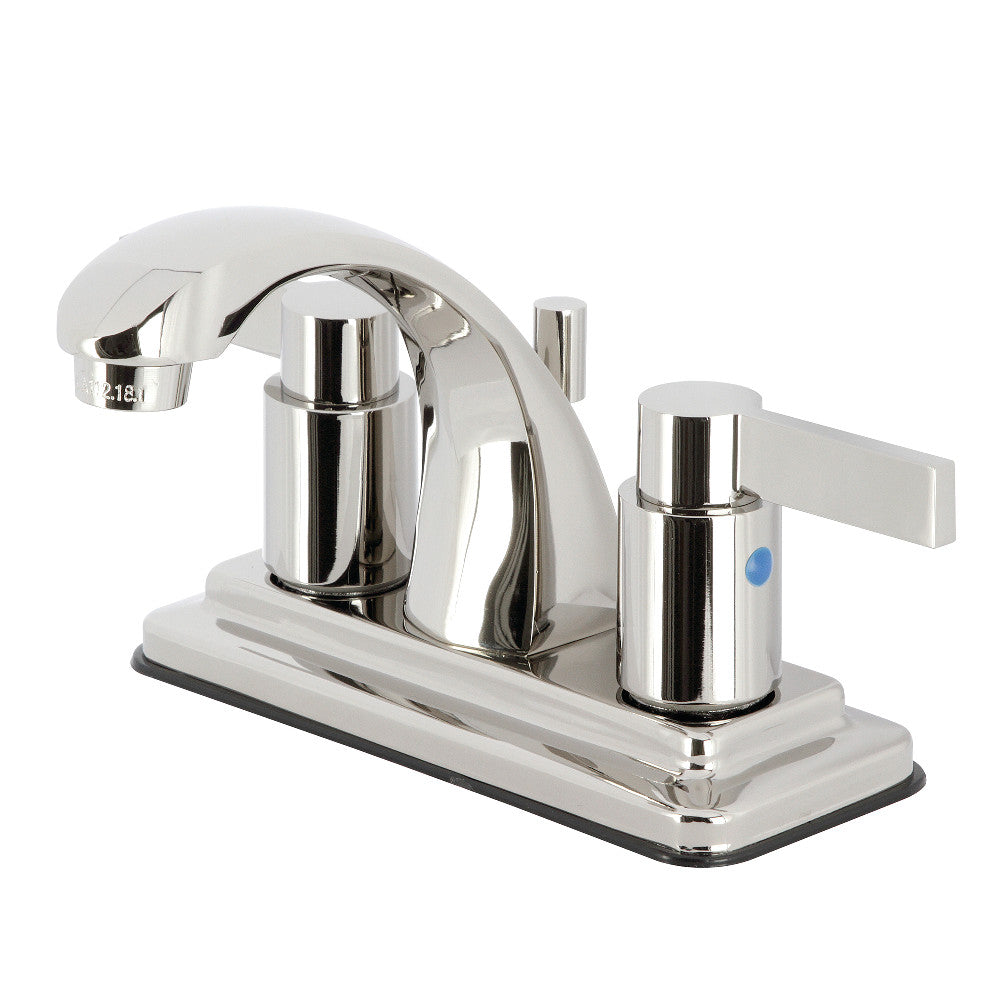 NuvoFusion 4 Inch Centerset Bathroom Faucet in Polished Nickel