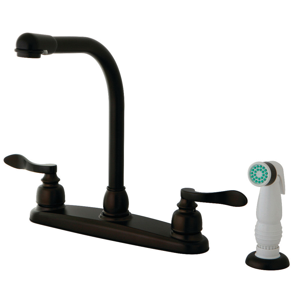 NuWave French Centerset Kitchen Faucet in Oil Rubbed Bronze