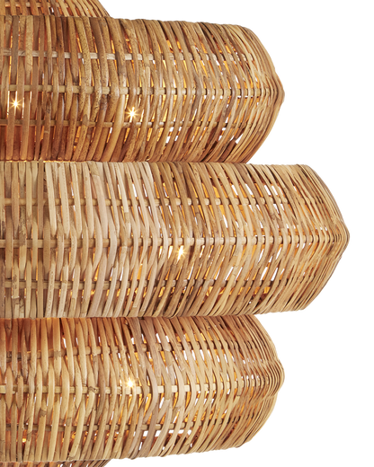 Antibes Medium Natural Chandelier