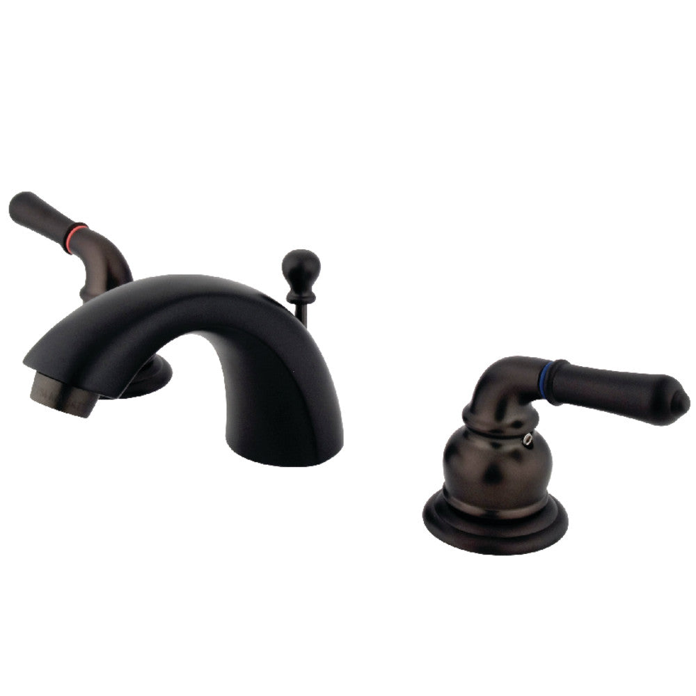Naples Mini-Widespread Bathroom Faucet in Oil Rubbed Bronze