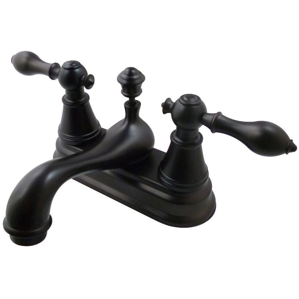 English Classic 4 Inch Centerset Bathroom Faucet in Oil Rubbed Bronze