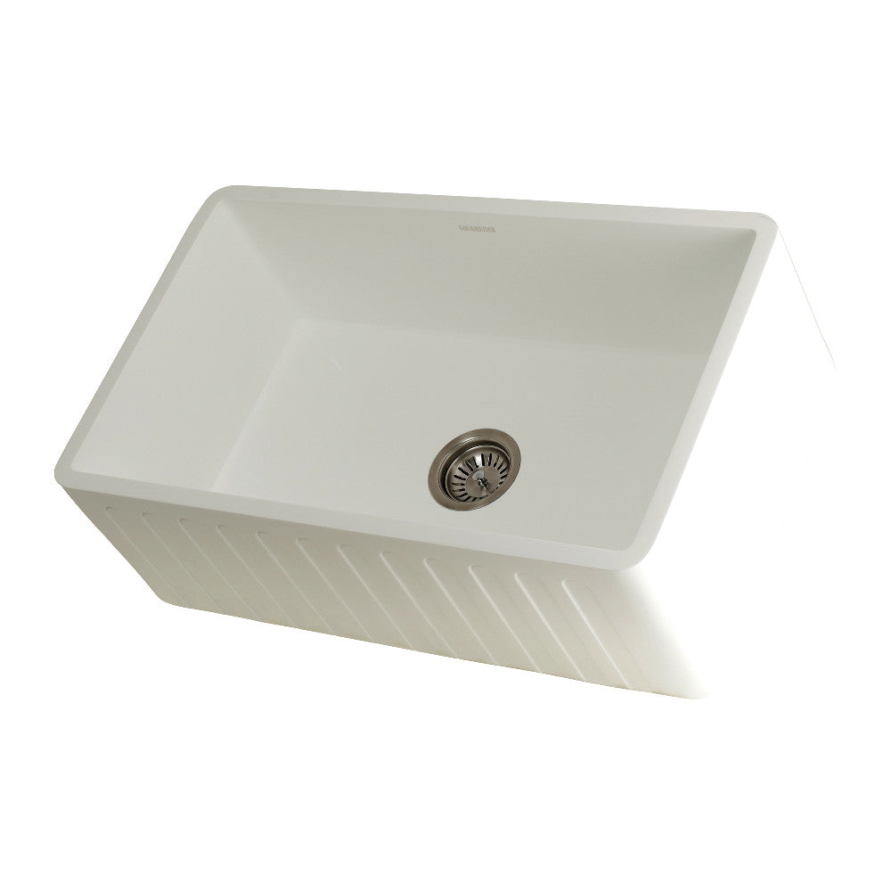 Arcticstone 30 Inch Farmhouse Kitchen Sink in White