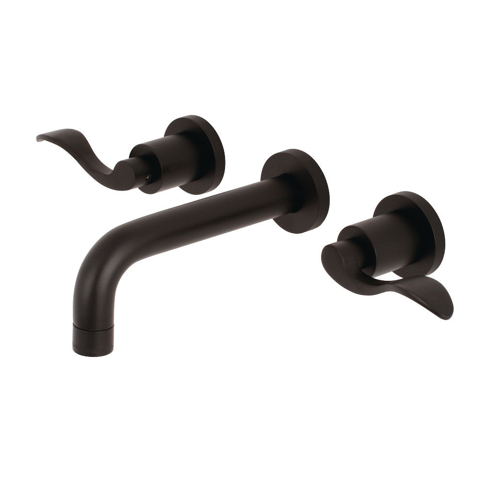 NuWave Wall-Mount Bathroom Faucet in Matte Black