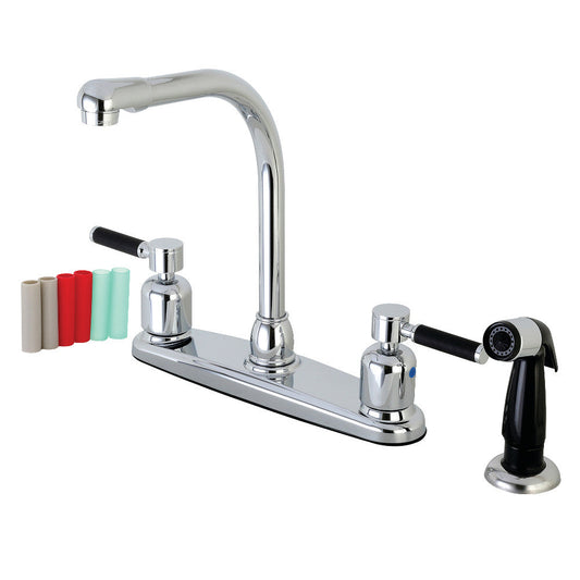Kaiser Centerset Kitchen Faucet in Polished Chrome