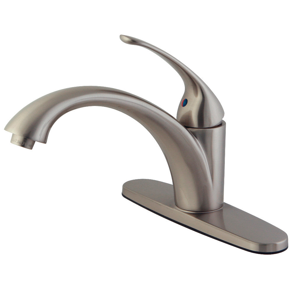 Vintage One Handle Kitchen Faucet in Brushed Nickel
