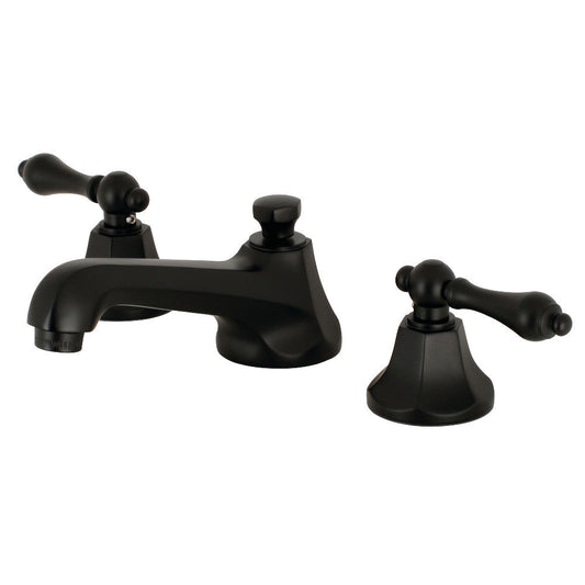 Metropolitan Widespread Bathroom Faucet in Matte Black