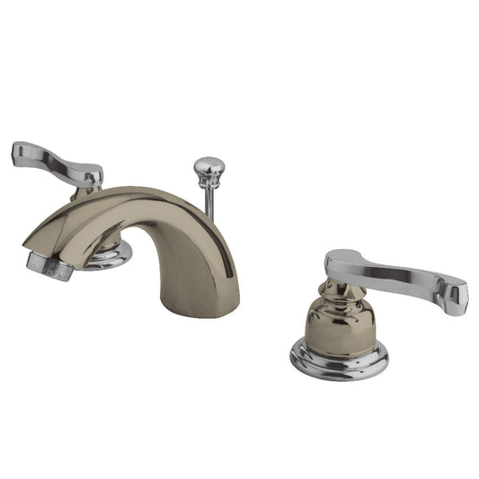 Royale Mini-Widespread Bathroom Faucet in Brushed Brass