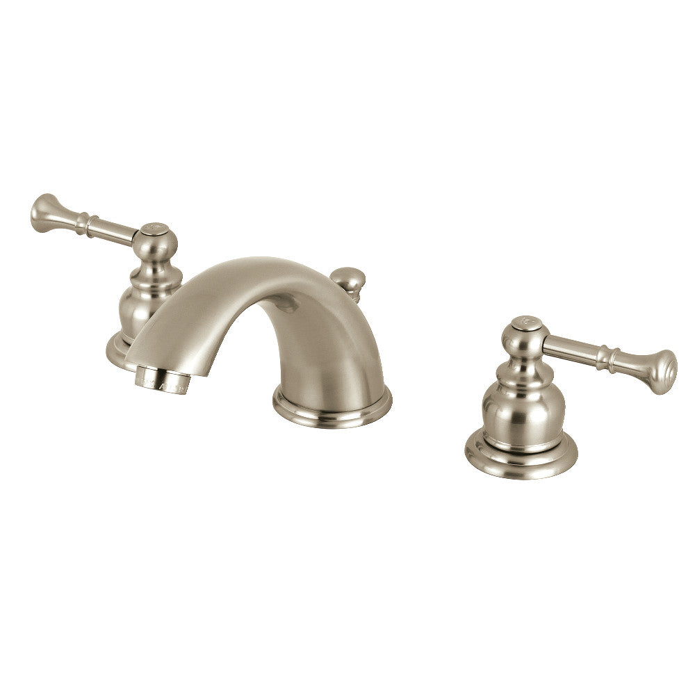 Naples Widespread Bathroom Faucet in Brushed Nickel