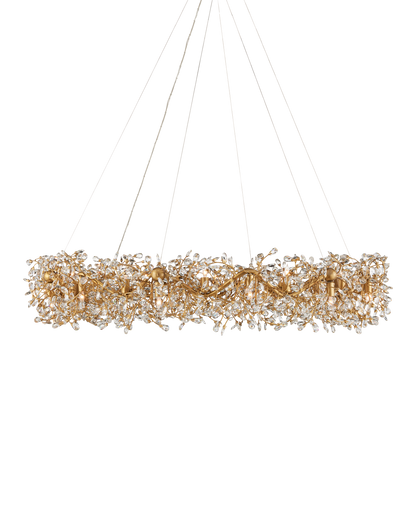 Crystal Bud Grande Ring Chandelier