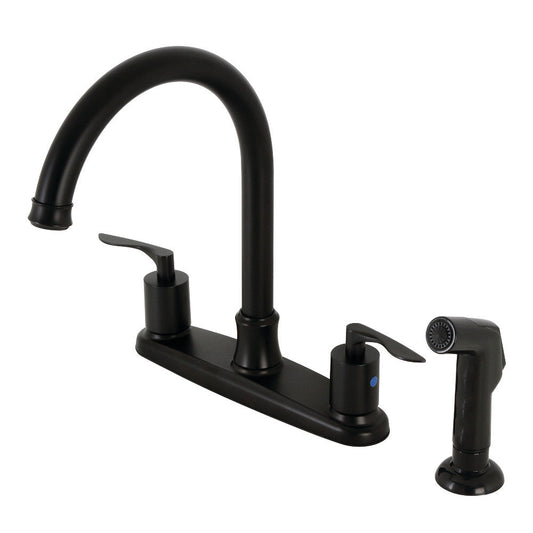Serena Centerset Kitchen Faucet in Matte Black
