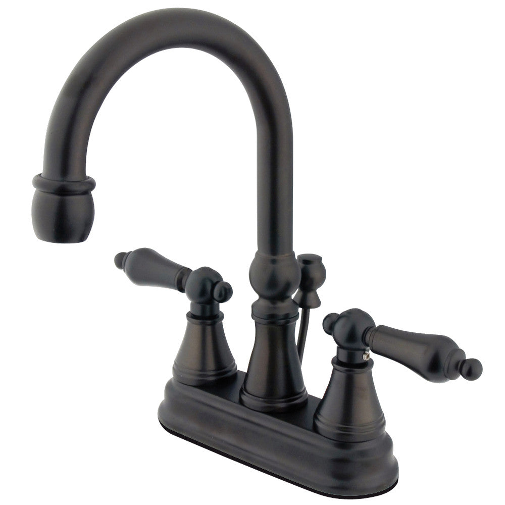 Governor 4 Inch Centerset Bathroom Faucet in Oil Rubbed Bronze