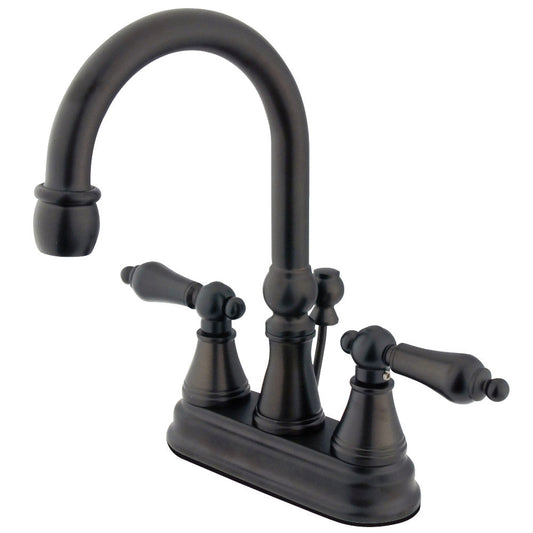 Governor 4 Inch Centerset Bathroom Faucet in Oil Rubbed Bronze