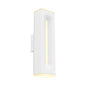 16 Inch Rectangular CCT Dual Light Wall Sconce