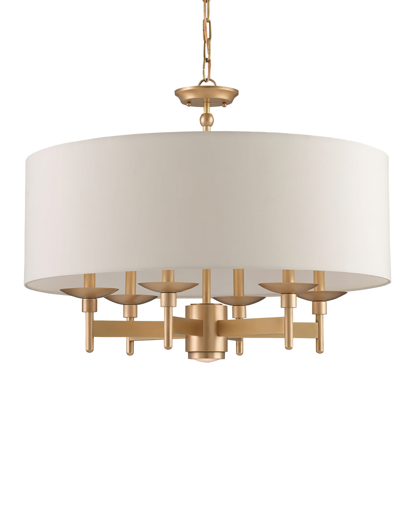 Bering Brass Semi-Flush Mount