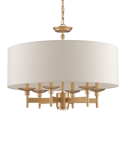 Bering Brass Semi-Flush Mount