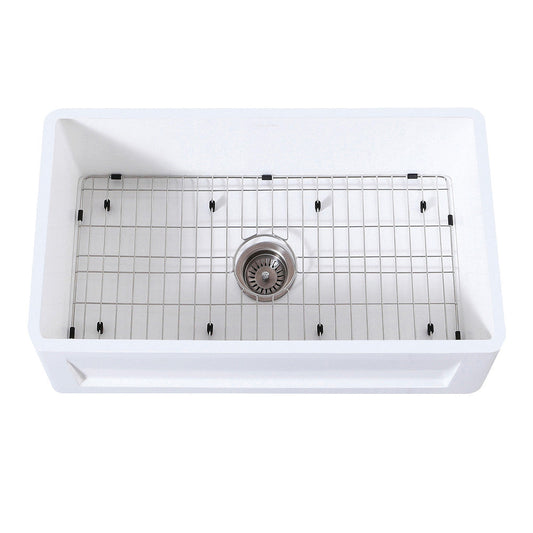 Arcticstone 30 Inch Farmhouse Kitchen Sink in White