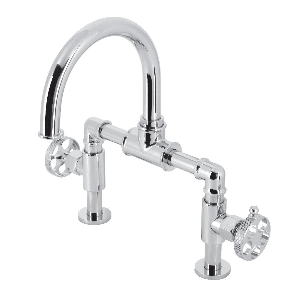 Webb Bridge Bathroom Faucet in Polished Chrome