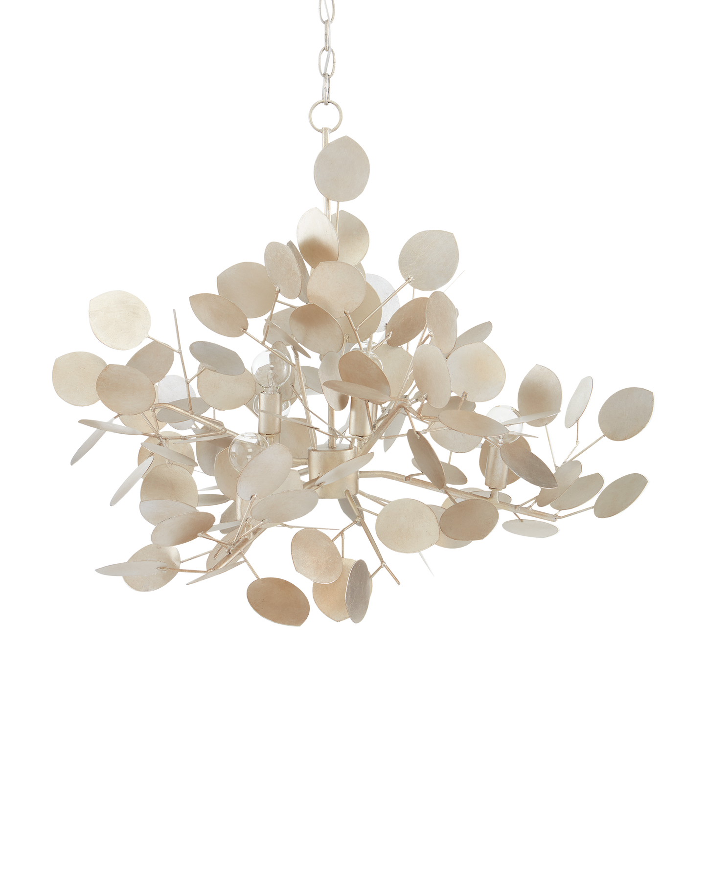 Lunaria Large Silver Chandelier