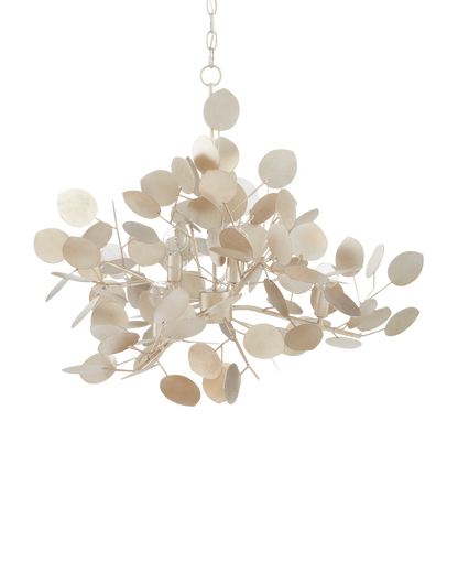 Lunaria Large Silver Chandelier