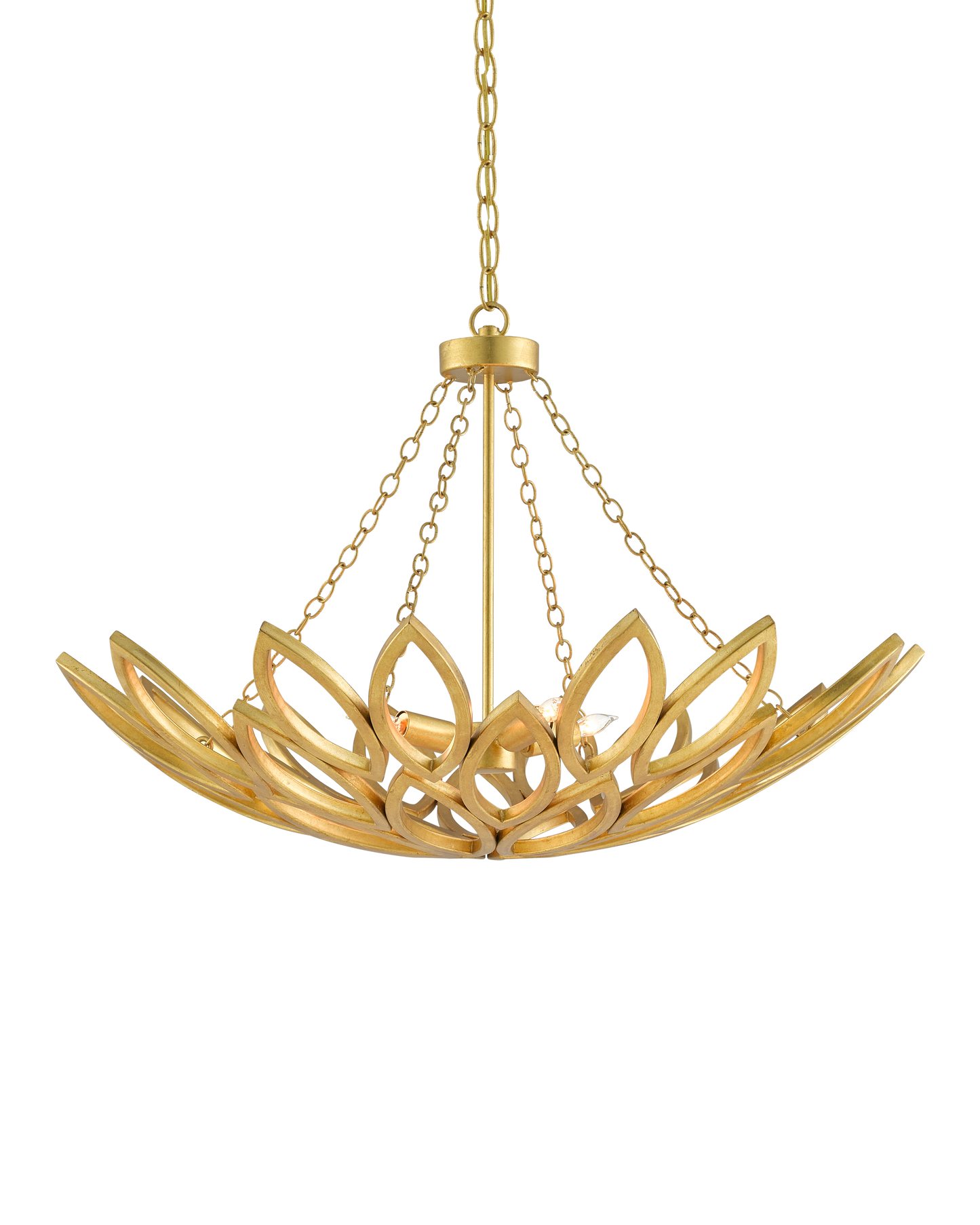 Allemande Gold Chandelier