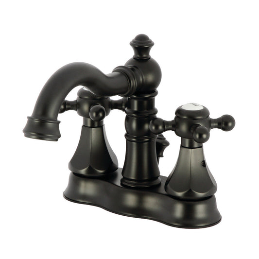 Metropolitan 4 Inch Centerset Bathroom Faucet in Matte Black