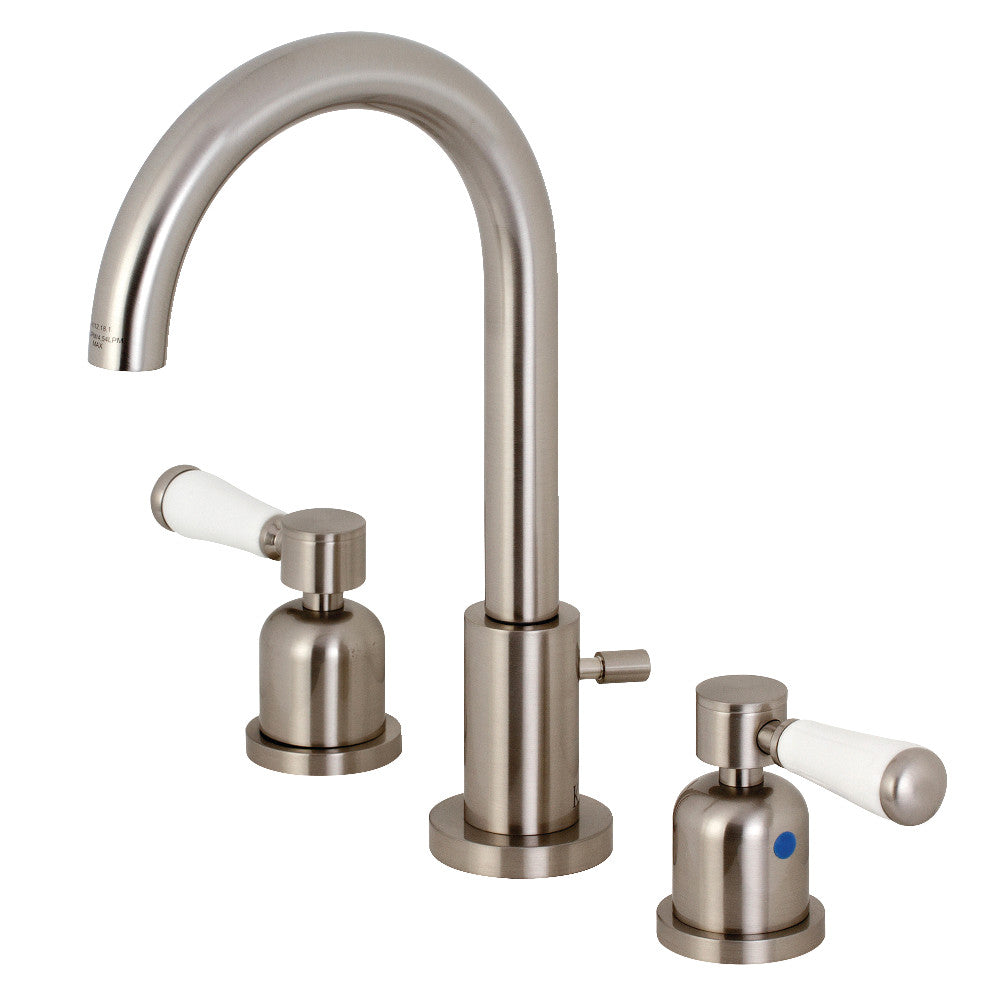 Paris Widespread Bathroom Faucet in Brushed Nickel